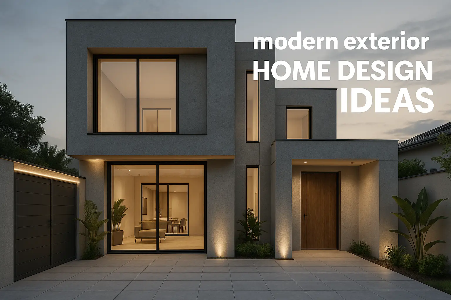 modern exterior home design ideas