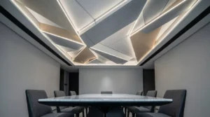 geometric dining room ceiling patterns architectural modern design 695e1bae8e68f