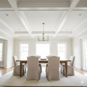 white on white molded dining room ceiling 695e1bb050628